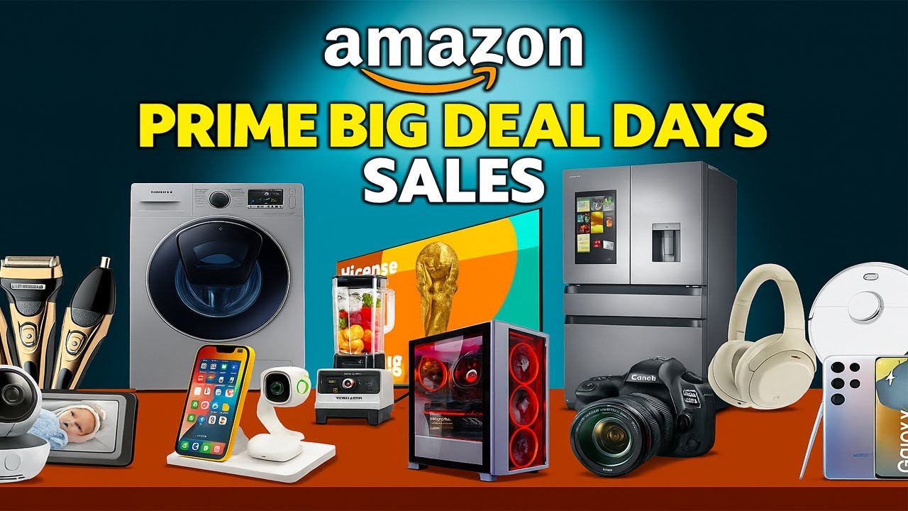 20 Best PRIME BIG DEAL DAYS Sales & Deals on Amazon 2025 - YouTube