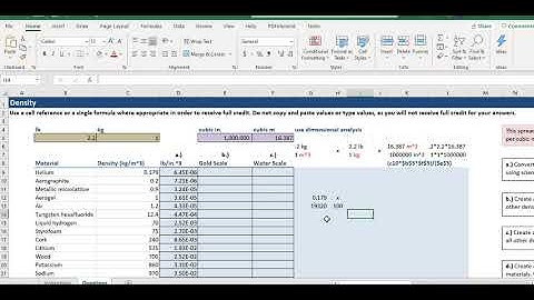 Excel Ch 3 Density