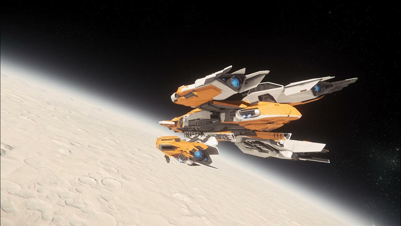 Star Citizen , Constellation Taurus, Daymar landing YouTube