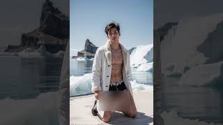 [4K Ai art] Iceberg Photoshoot- Men Ai Lookbook