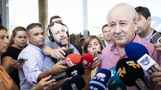 Rui Rio em declarações à imprensa em Castelo Branco