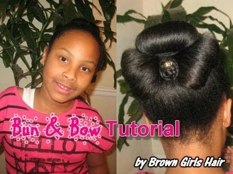 Festive bow party hairstyle step-by-step guide with pictures