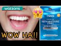 MURANG TEETH WHITENING STRIPS NASA WATSONS LANG | Effective! | Shaira Tale