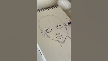 Face drawing tutorial 🌷#artgirl #howtodrawheads #sketch #drawingideas #drawingideas #tipsfordrawing