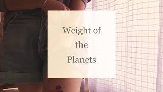 Weight of the Planets 🪐
