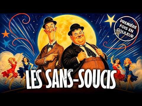 Pack Up Your Troubles | 1932 | Colorized | Classic Comedy Film | Laurel and Hardy
