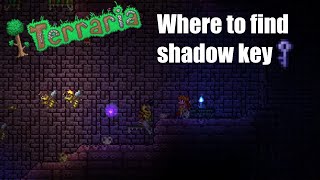 Where to find a shadow key - Terraria #15