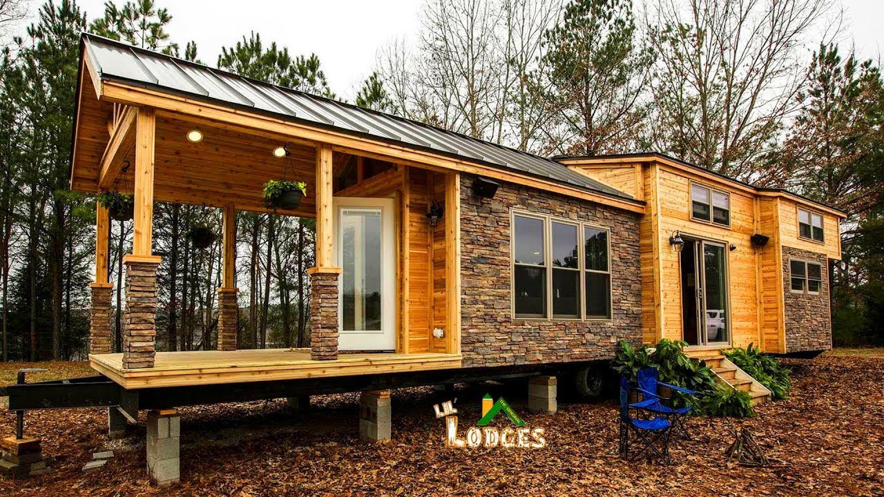 Amazing Beautiful Lil Lodges Park Model Tiny House For Sale