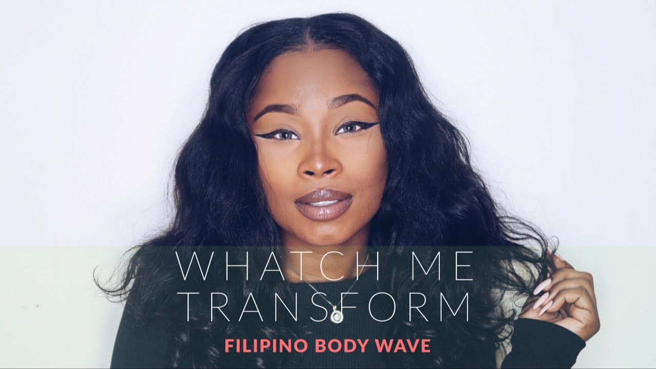 Installing My Filipino Body Wave Extensions Youtube