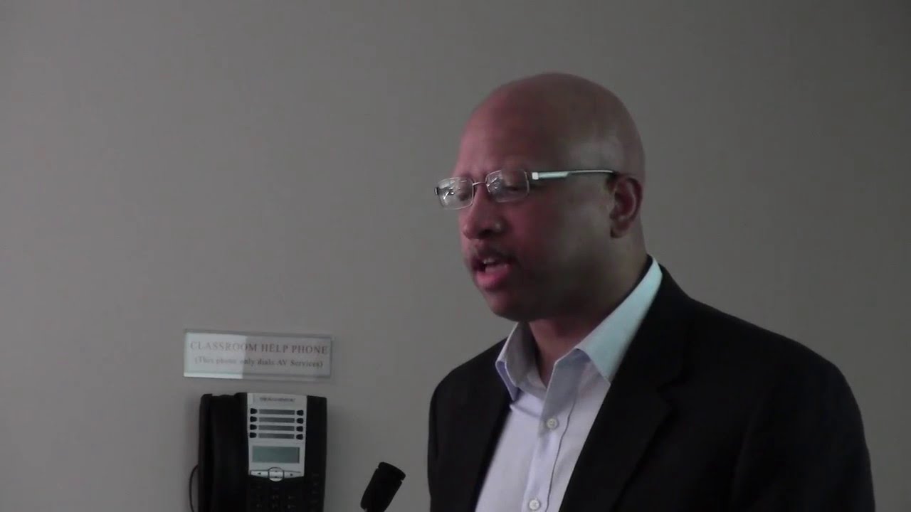 Sacoby Wilson, EJ and Health Disparities, 4/18/2016, 1/2