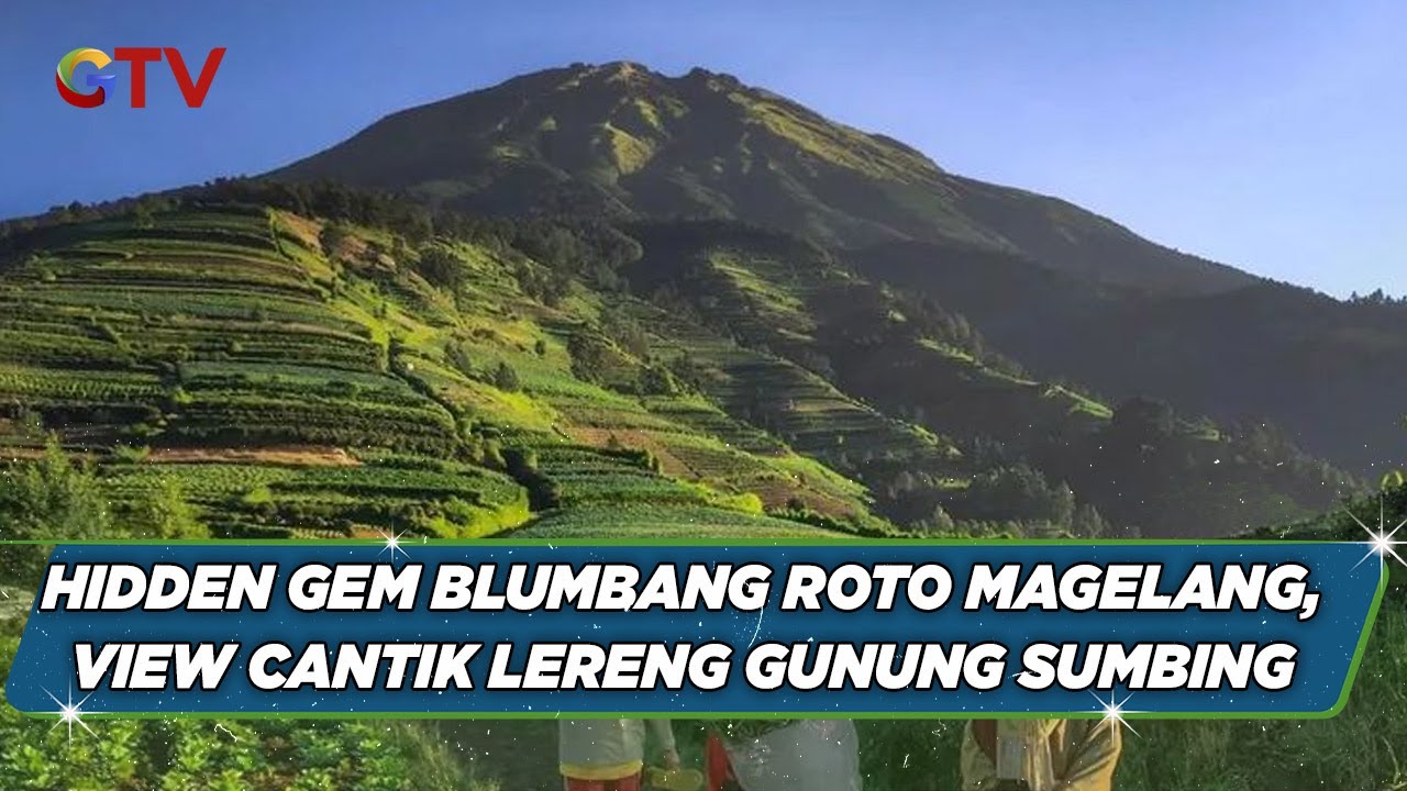 Wisata Menarik Hidden Gem Blumbang Roto Magelang, View Cantik Lereng Gunung Sumbing - BIS 05/10