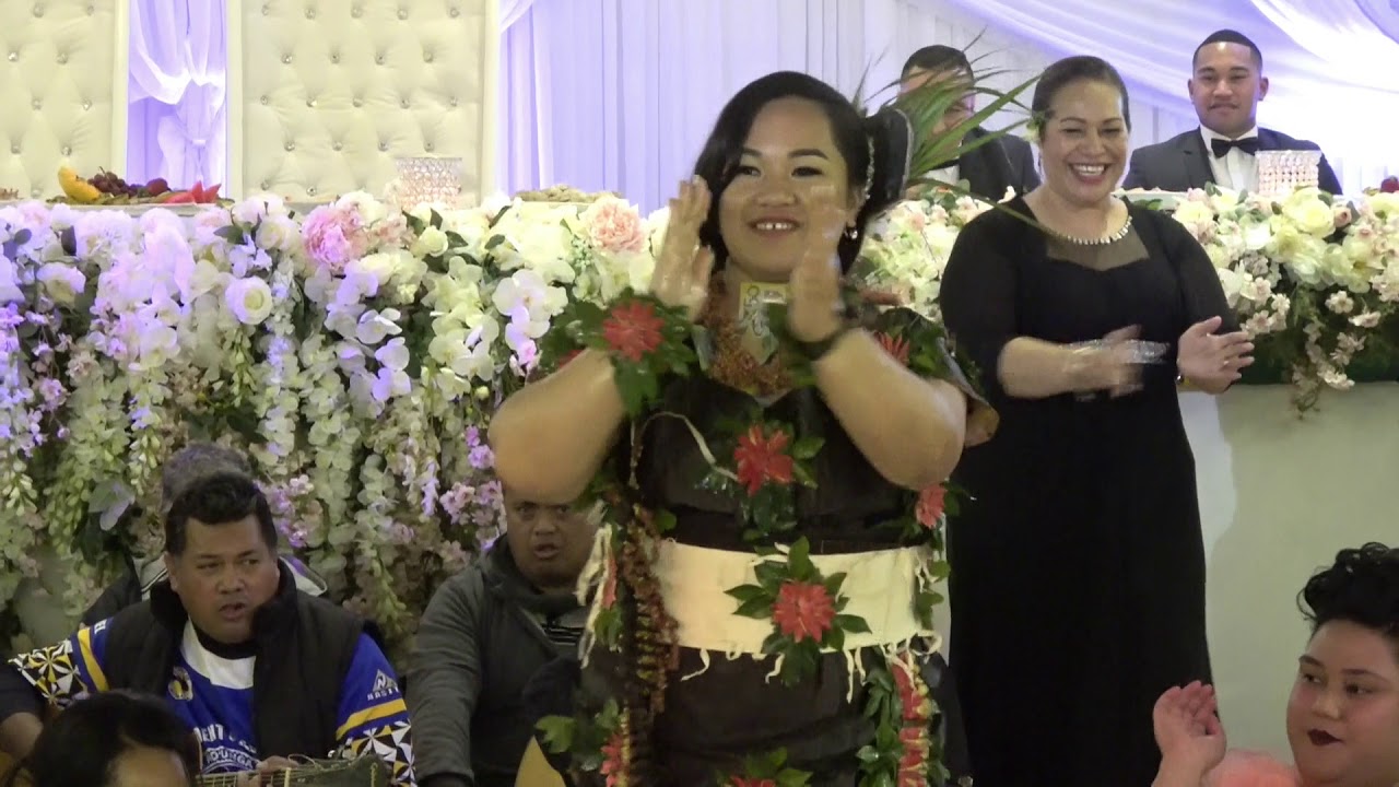 Tongan Bride's Tau'olunga Mrs Pomana Tago YouTube