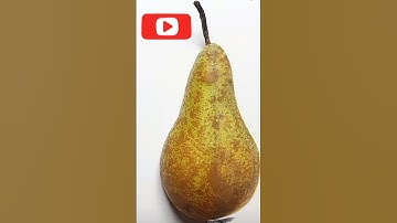 Draw a pear#art #drawing #shorts #pear #illusion #pencildrawing #howtodraw #easydraw