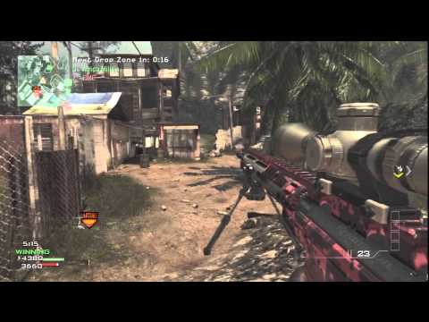【CoD:MW3】MSR 3feed to 3feed & 3killcam