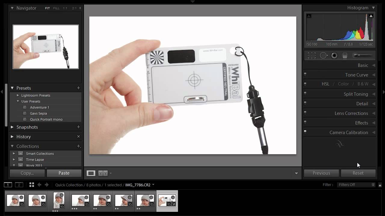 Using a grey card with Lightroom 3 YouTube