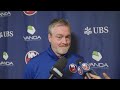 New York Islanders Pregame Availability | NYI at CAR