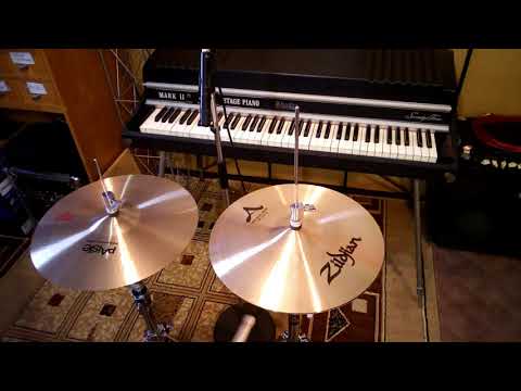 Paiste Formula 602 14'' x Zildjian A New Beat 14'' Hi Hats Comparison