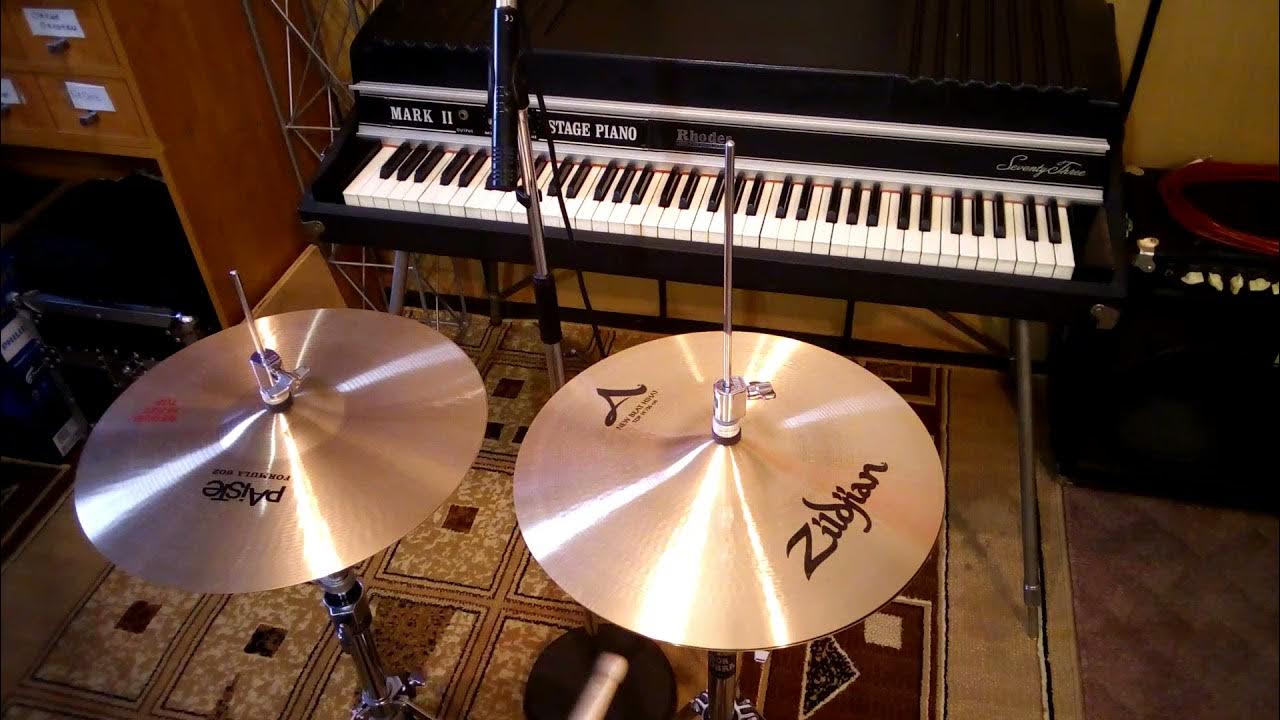 Paiste Formula 602 14'' & Zildjian A New Beat 14'' hi hats comparison