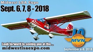 Midwest LSA Expo, ICP Savannah, Experimental Light Sport Aircraft