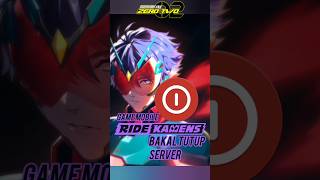 RIDE KAMENS BAKAL TUTUP SERVER!!! #ridertime #kamenrider #仮面ライダー