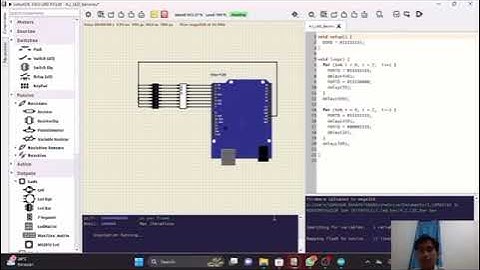 Tutorial Membuat LED Bar menggunakan SimulIDE