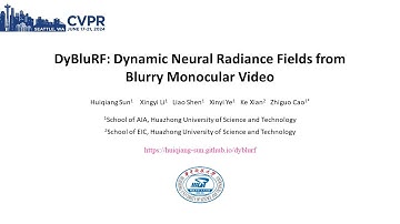 [CVPR 2024] DyBluRF: Dynamic Neural Radiance Fields from Blurry Monocular Video