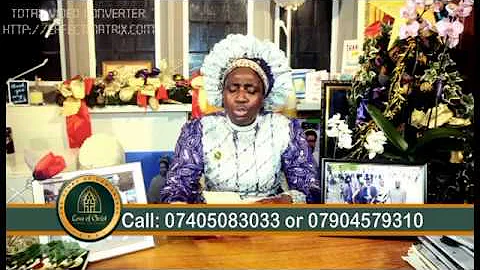 INSPIRATIONAL MOMENT WITH REV. MOTHER ESTHER AJAYI