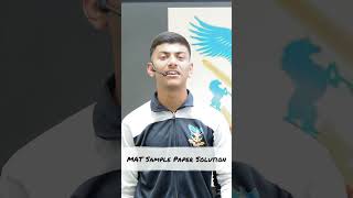 MAT Sample Paper Solution | SPI &amp; GSPI 2026