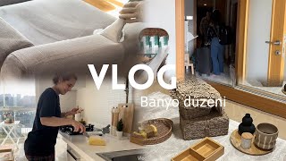 VLOG | Banyo düzeni, Ev için alışveriş, Nefis bir tatlı tarifi