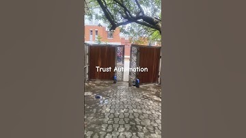 Swing gate automation #gateautomation #trustautomation