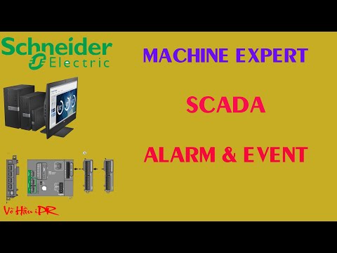 #19 [Machine Scada Practice] How to create your logon alarm event symbol by library symbol