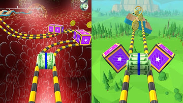 Going Balls - All Levels Gameplay Android, iOS #74 ( Level 351 - 360 )