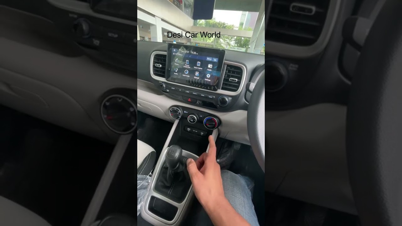 👎No Automatic Climate Control in 2022 Venu S optional😔