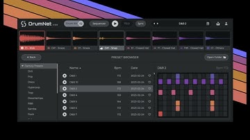 SESSION LOOPS | DrumNet | Ai Powered  | infinite sample generation | drum machine vst plugin