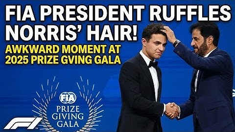 FIA President Mohammed Ben Sulayem Ruffles Lando Norris