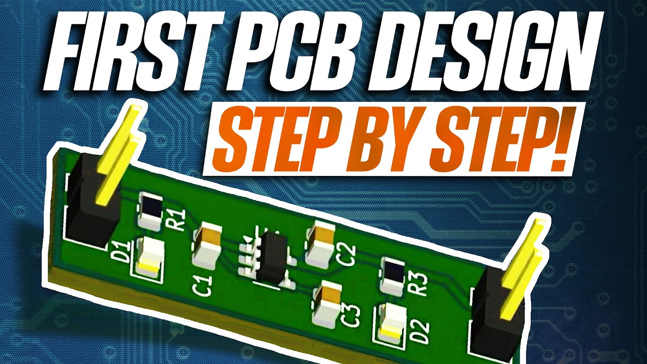 How to design your first PCB (in less than 10 minutes) - YouTube
