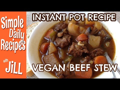How to Cook Vegan Beef Stew in the Instant Pot