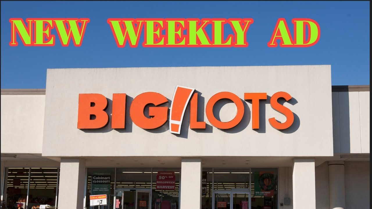 BIG LOTS WEEKLY AD FROM 12/03 TO 12/09 BIG LOTS Shop And Browse With