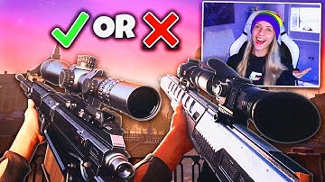 HDR VS AX50 ... WHICH IS THE BEST SNIPER!? (i just rly wanted to snipe hehe) (MW)