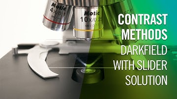 Contrast Methods - Darkfield with slider solution for BA series | by Motic Europe