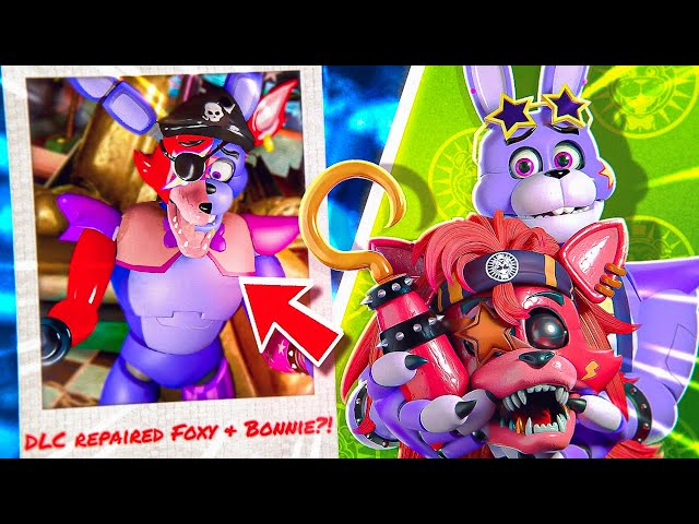 What happens if you FIND & REPAIR GLAMROCK BONNIE?! (FNAF Security Breach  Myths) 