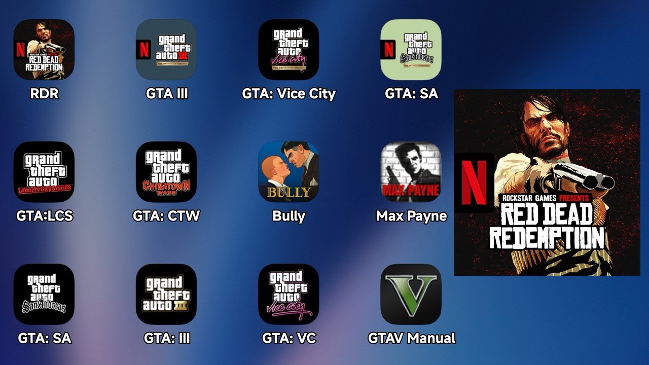 Red Dead Redemption NETFLIX (RDR) - Latest New/Old Update - Android ...