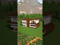 Dark Oak Modern House🏠 #minecraft #tutorial