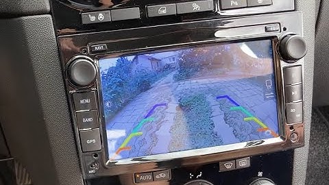 DIY - 2014 Opel Corsa D 1.4: Install a reversing camera