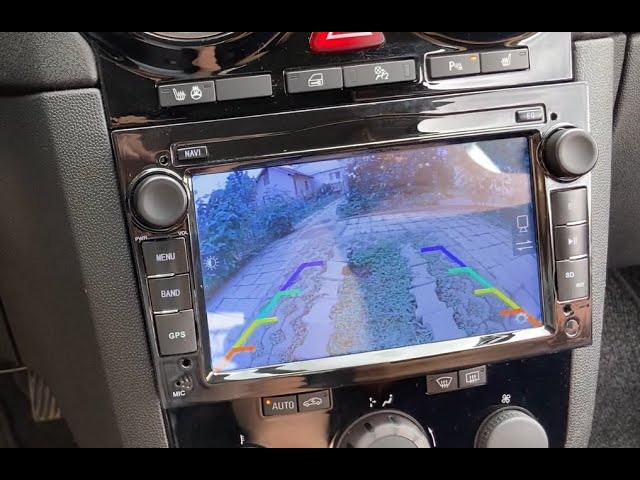 DIY - 2014 Opel Corsa D 1.4: Install a reversing camera