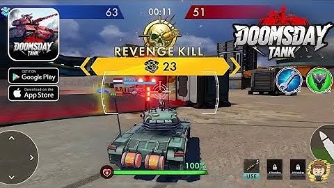 Doomsday Tank Gameplay - Zombie PVP Brawl Android iOS | Shreyas the gamming channel 
