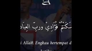 Sakantum Fu’adi Warobbul ‘Ibad, Wa Antum Muna’i Wa Aqshol Murod. sholawat enak