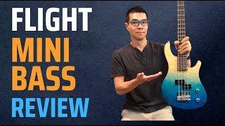 Flight Mini Bass Solid Body TBL - Is it versatile? Demo and Review
