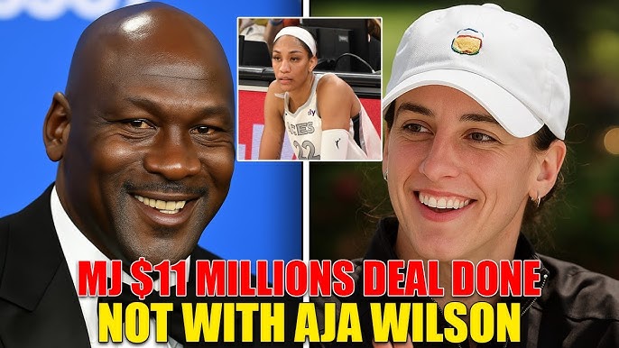 Caitlin Clark’s Michael Jordan Deal SHOCKS A’ja Wilson—Fans Say “It’s Over!