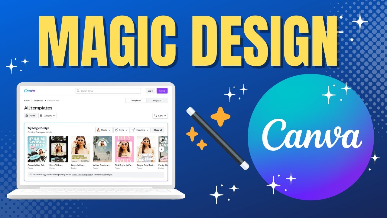 magic design presentation canva